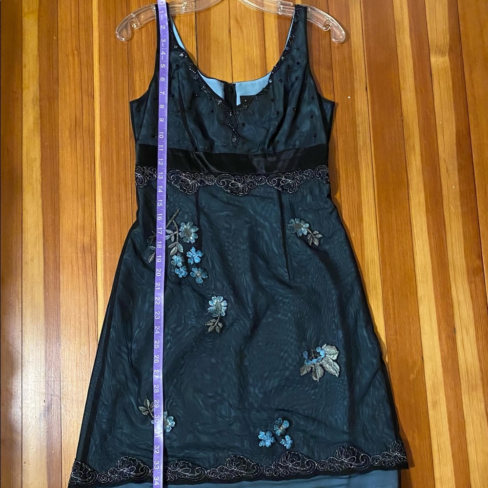 Adrianna Papell Beaded/Embroidered Dress Size 6 - Picture 7 of 8